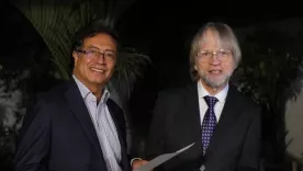 Antanas Mockus se adhiere a la campaña de Gustavo Petro