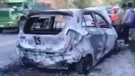 Auto incinerado