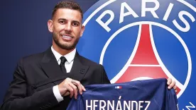 Lucas Hernández nuevo jugador del PSG