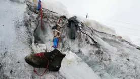 RESTOS DE MONTAÑERO DESAPARECIDO