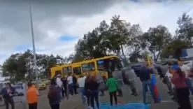 PROTESTAS TRABAJADORES AEROCIVIL