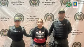 mujer extranjera en Bogotá