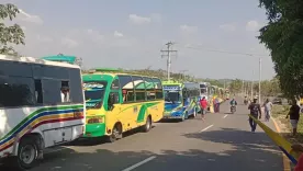 paro buses turbaco