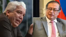 Carlos Alonso Lucio y Gustavo Petro