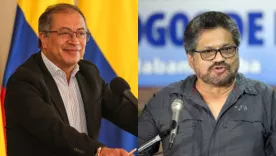 Petro e Iván Márquez