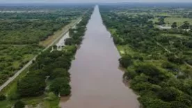 dique del Río Magdalena