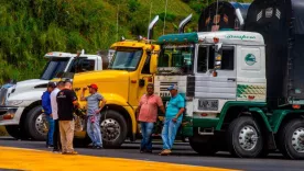 camioneros en colombia 22 agosto