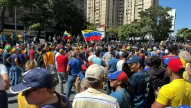 manifestación venezuela enero 25