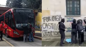 vandalismo marcha 8m bogota 2025