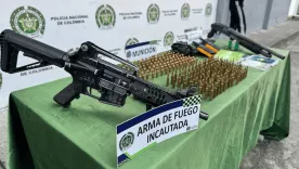 Capturan a mujer que almacenaba un arsenal del Clan del Golfo