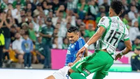 Radamel Falcao en partido con Millos