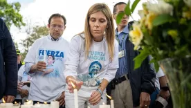 Maria Carolina Hoyos velatón