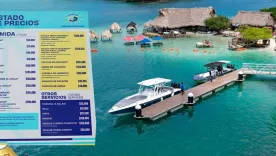 Tabla de precios oficial de Cartagena