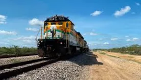 Vía férrea de Cerrejón en La Guajira 