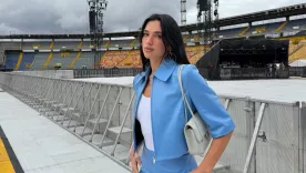 Dua Lipa en el Estadio El Campín en Bogotá