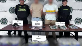 El operativo fue realizado en la localidad de Barrios Unidos, en Bogotá. Tomada dePolicía Bogotá