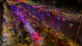 Alumbrado navideño en Medellin en 2025