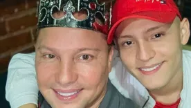 Giovanny Ayala y su hijo Miguel Ayala 25
