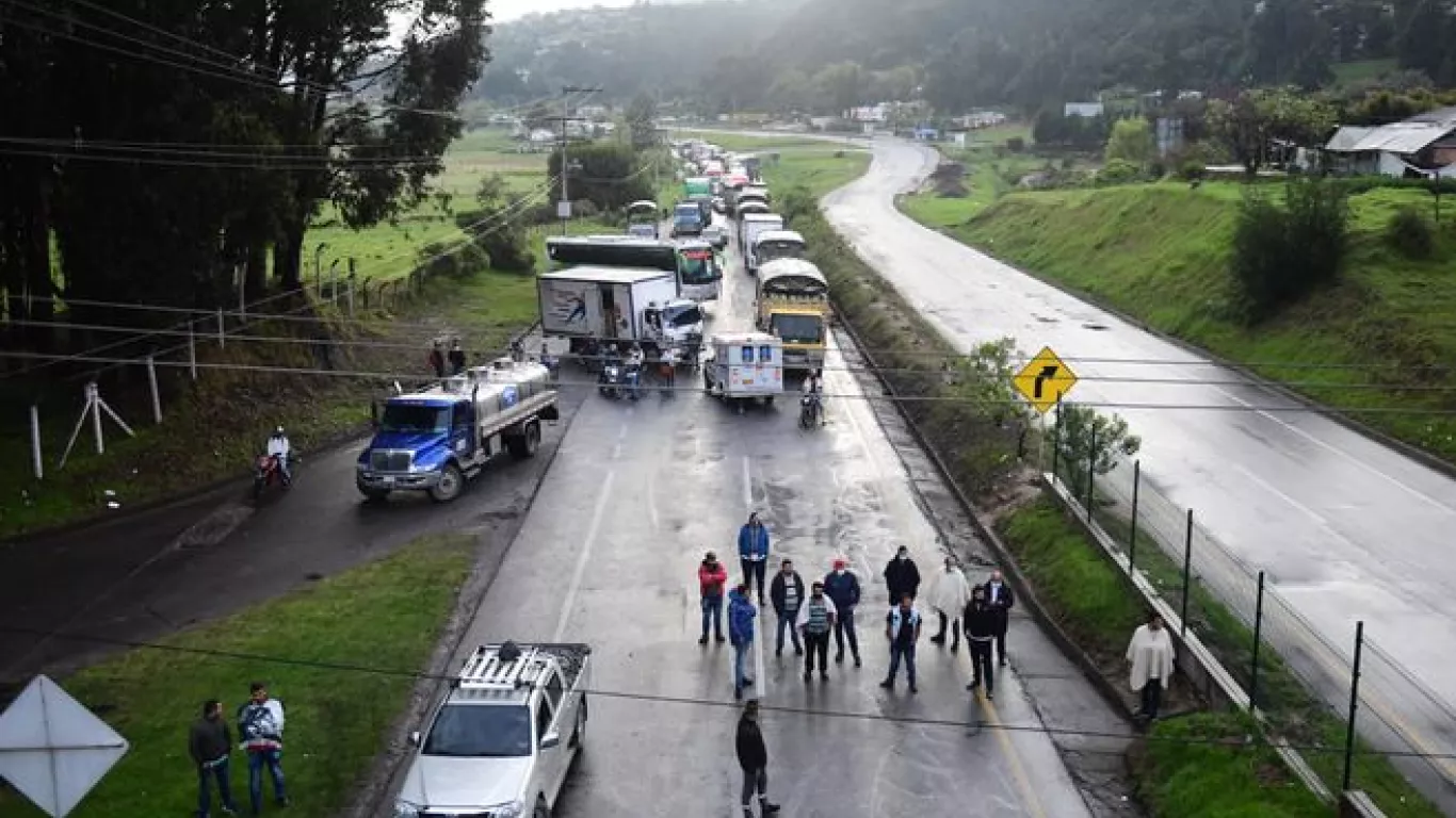 Bloqueo de las vías