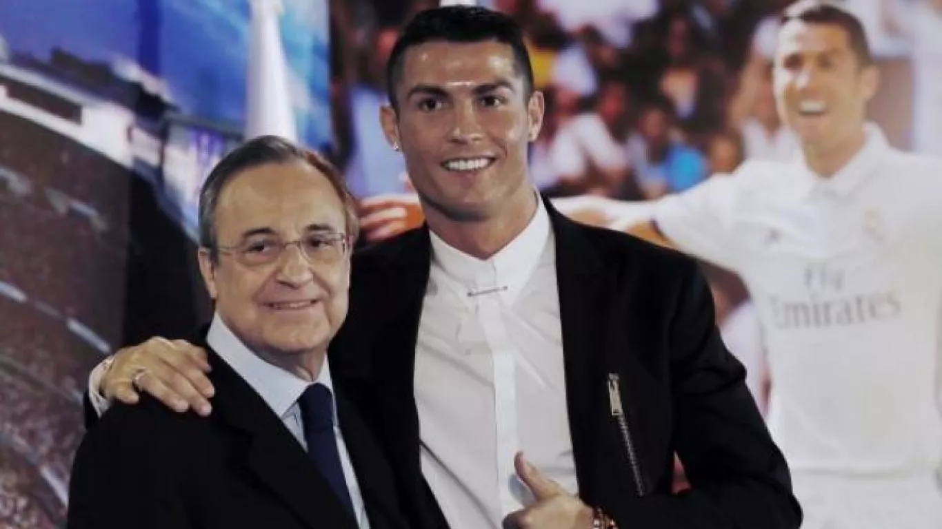 florentino pérez y ronaldo