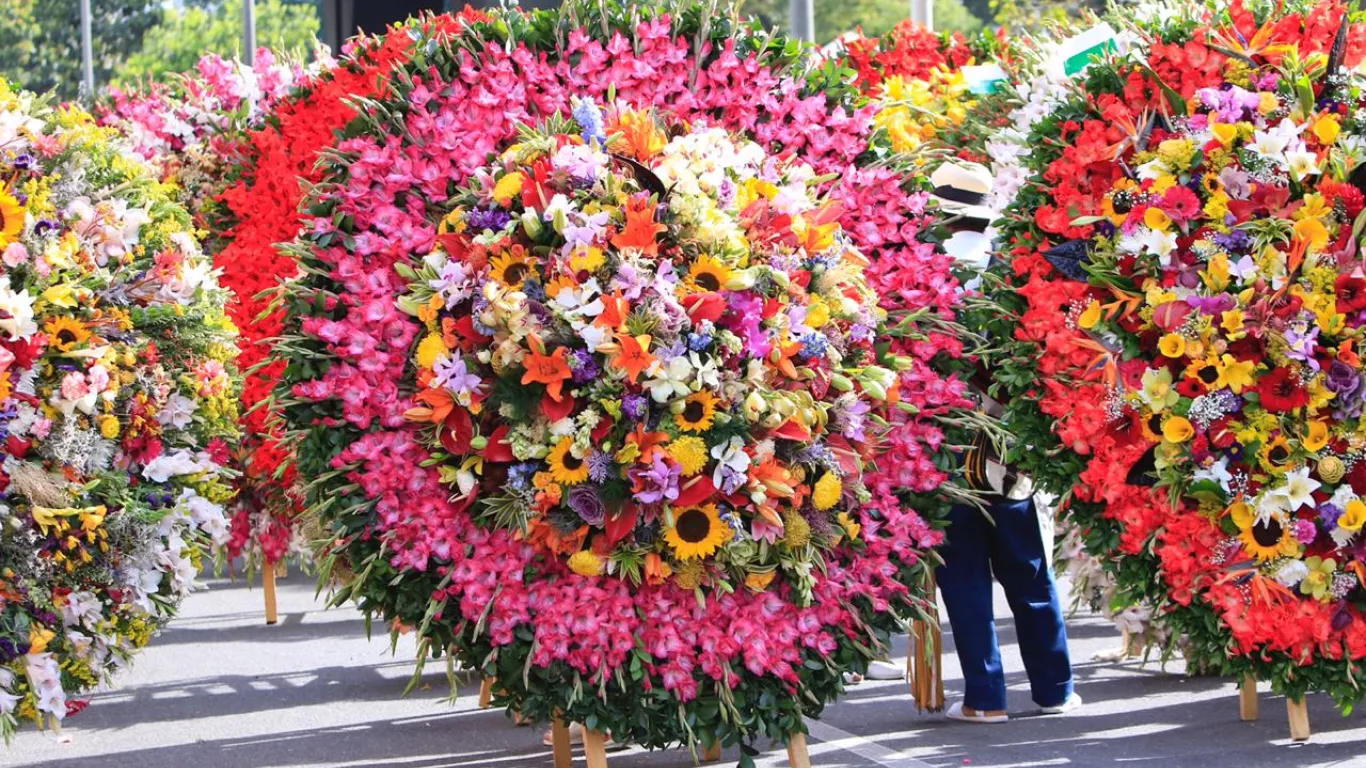 Feria de las flores 2021, desfile de silleteros