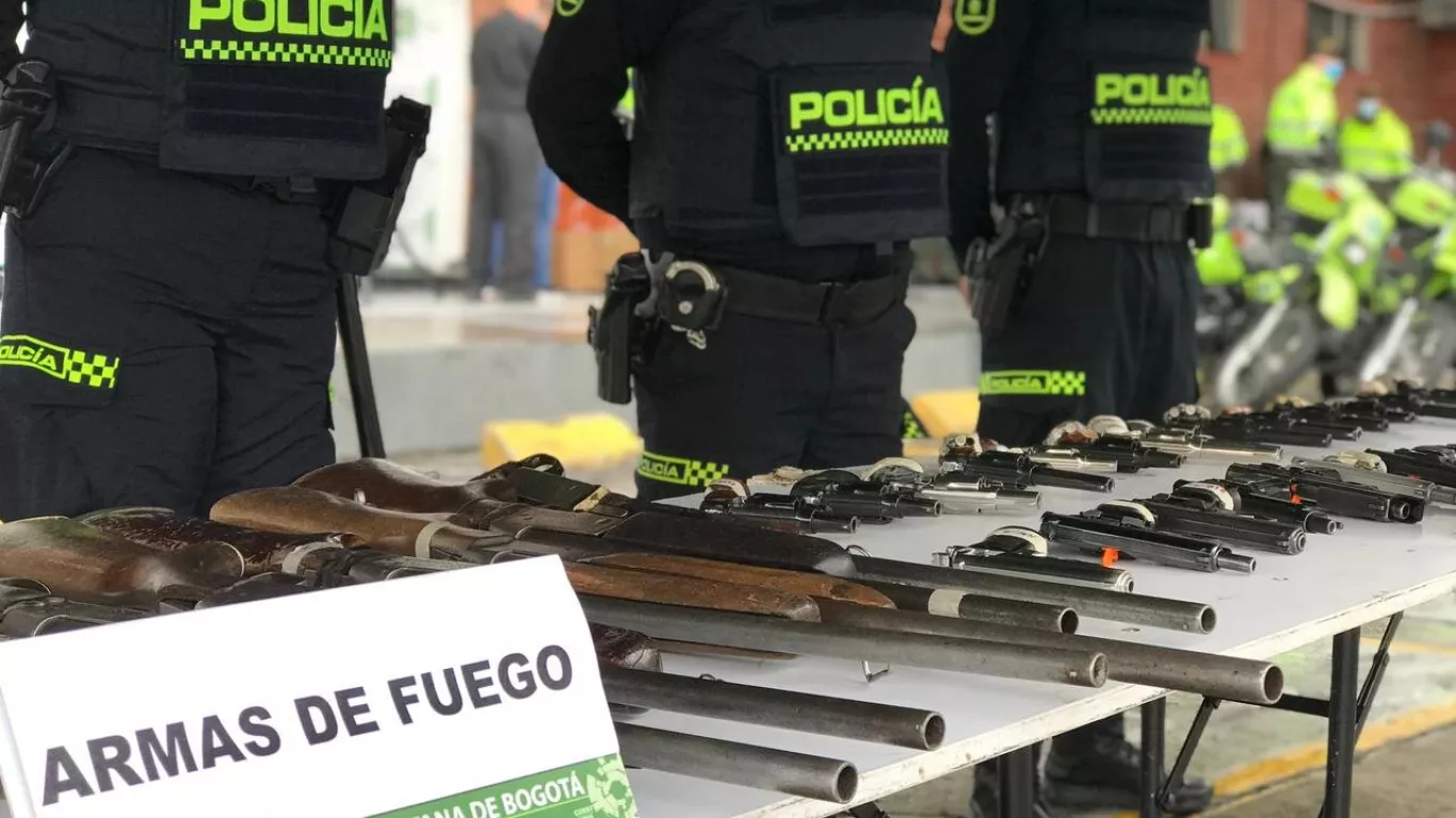 Incautación Armas BOG