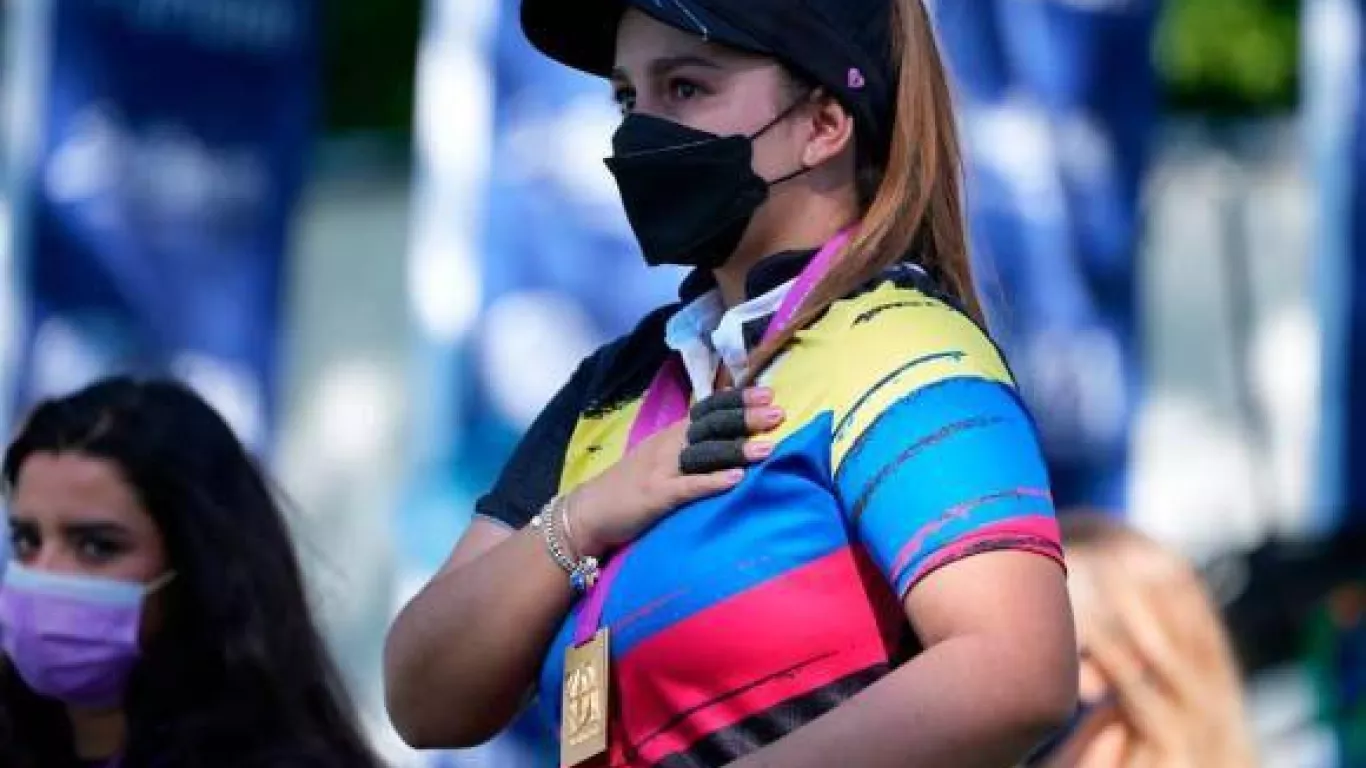 Sara López, campeona tiro al arco