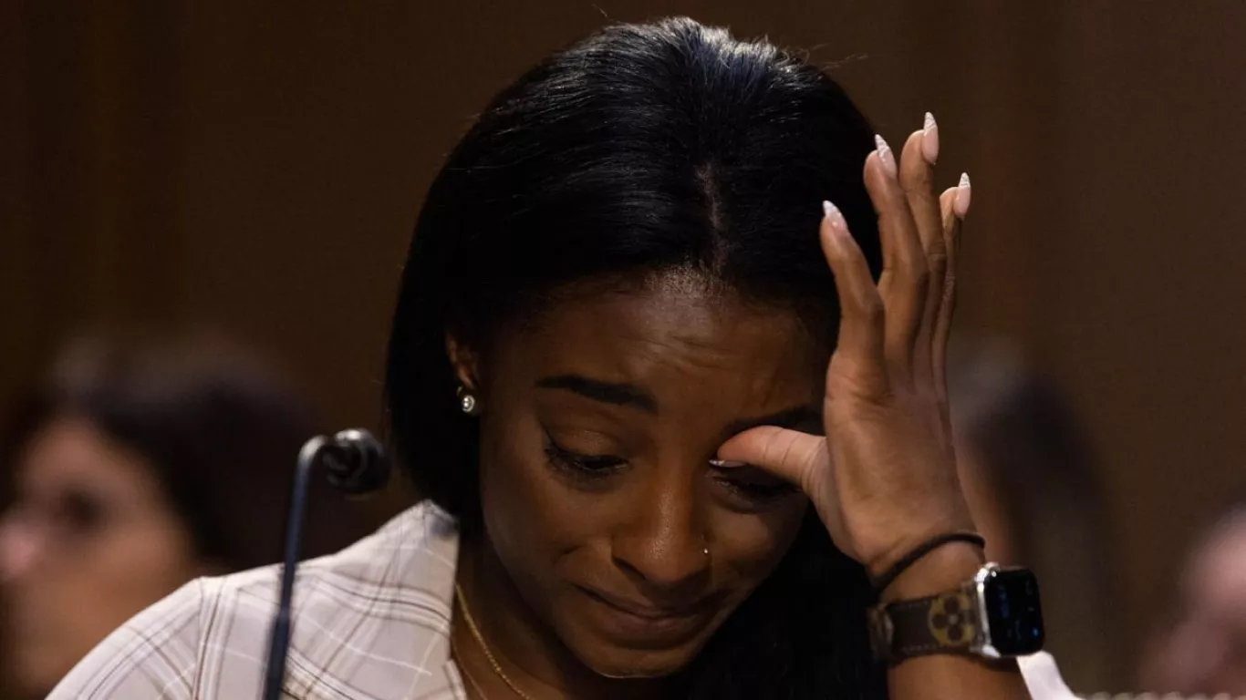 Simone Biles en juicio de Larry Nassar