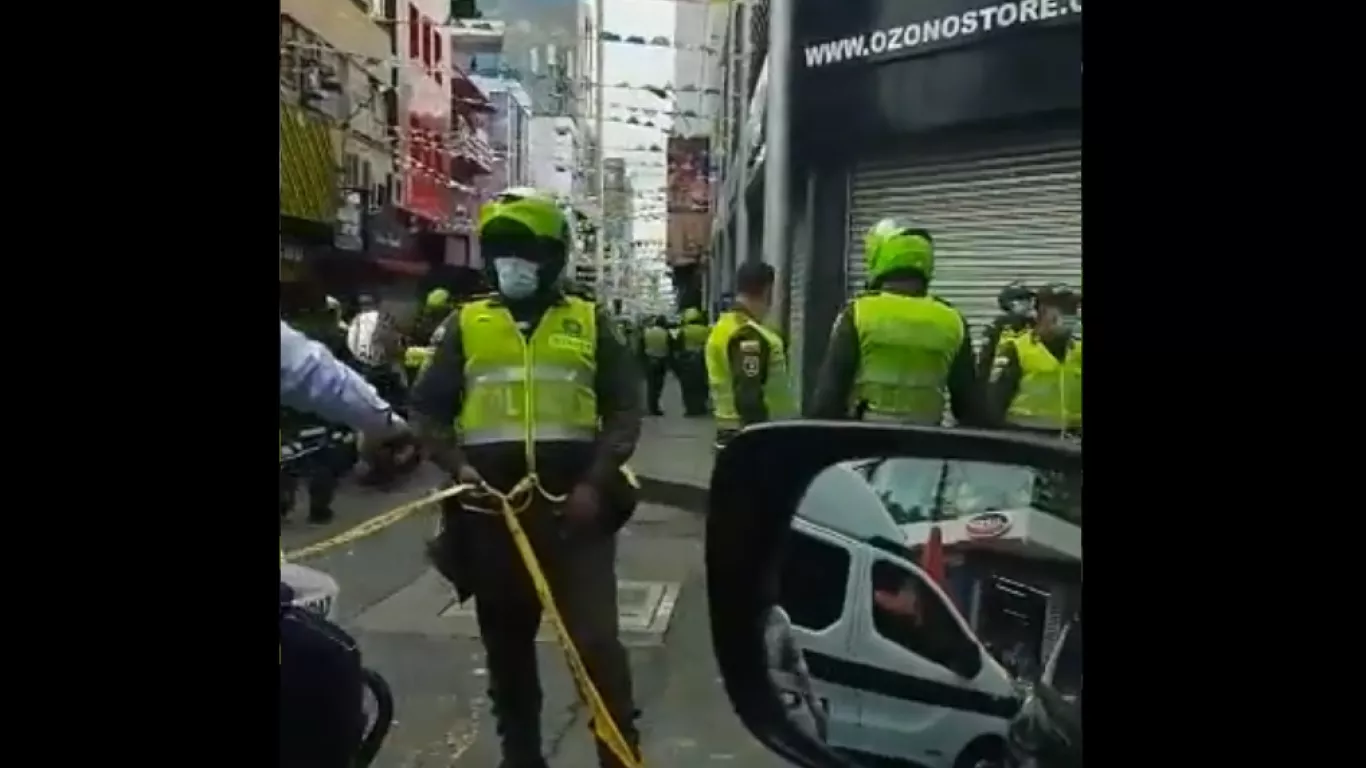 Policía Nacional frustra millonario robo a banco en Cali