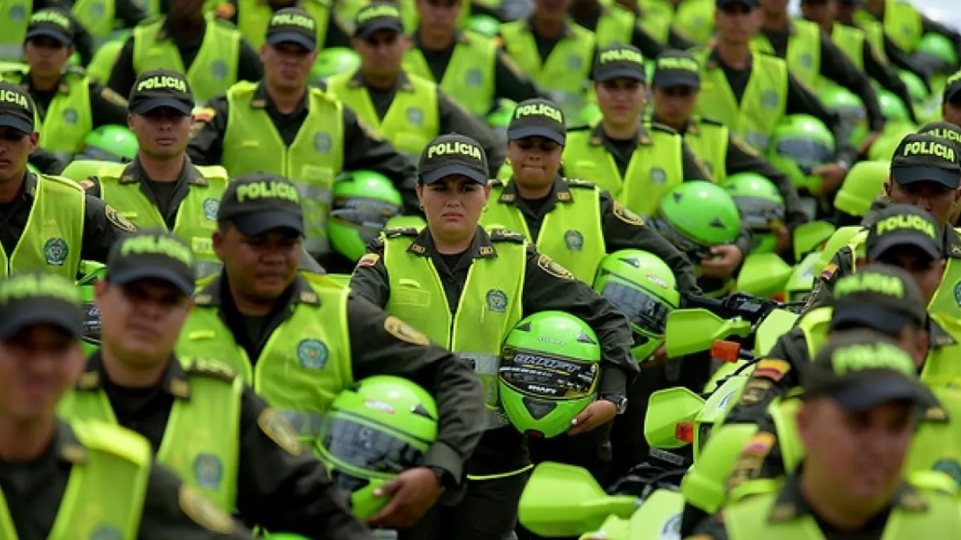 Uniformados de la Policía Nacional