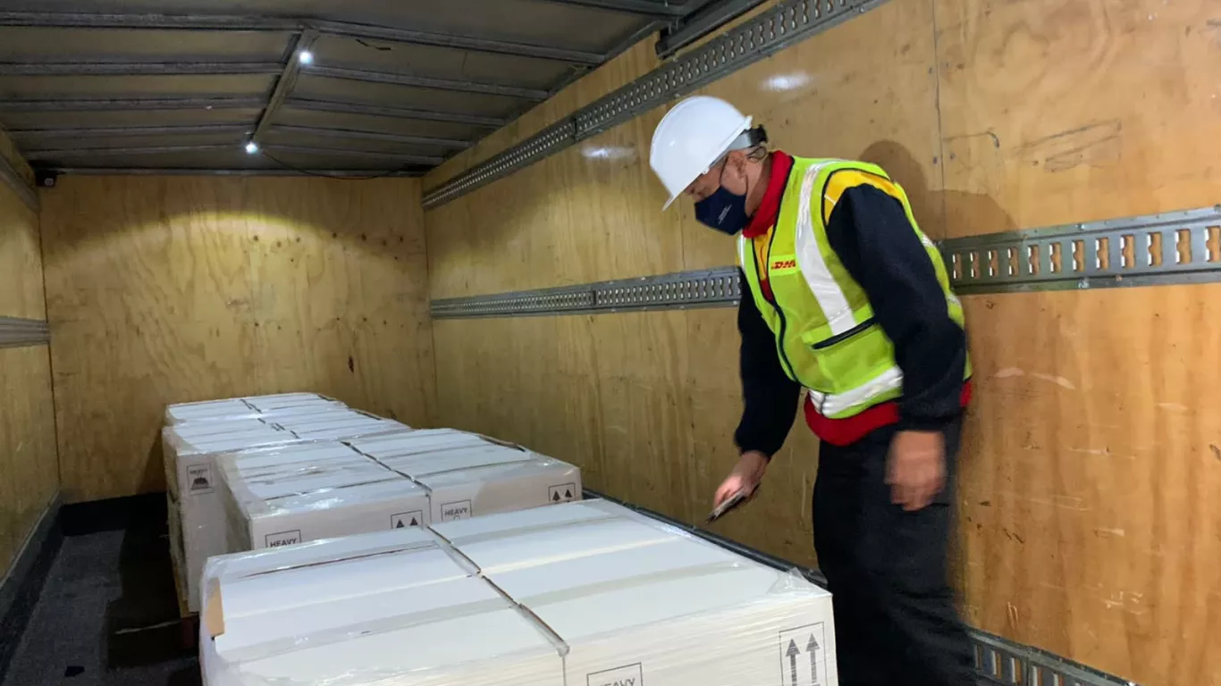 Colombia recibió un nuevo lote de vacunas Pfizer 20 octubre