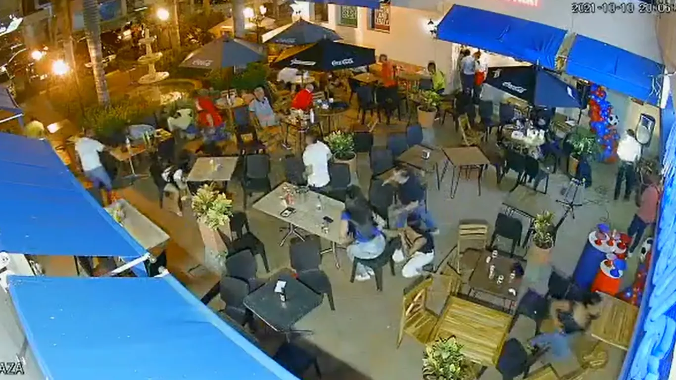 Balacera en medio de atraco en Cartagena