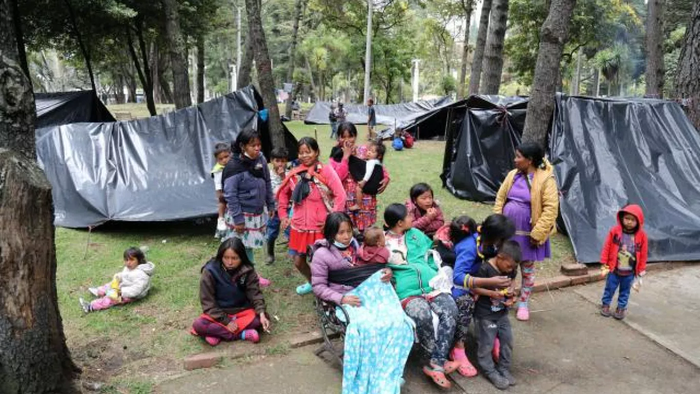 Comunidad indígena Embera sería trasladada a Ciudad Bolívar