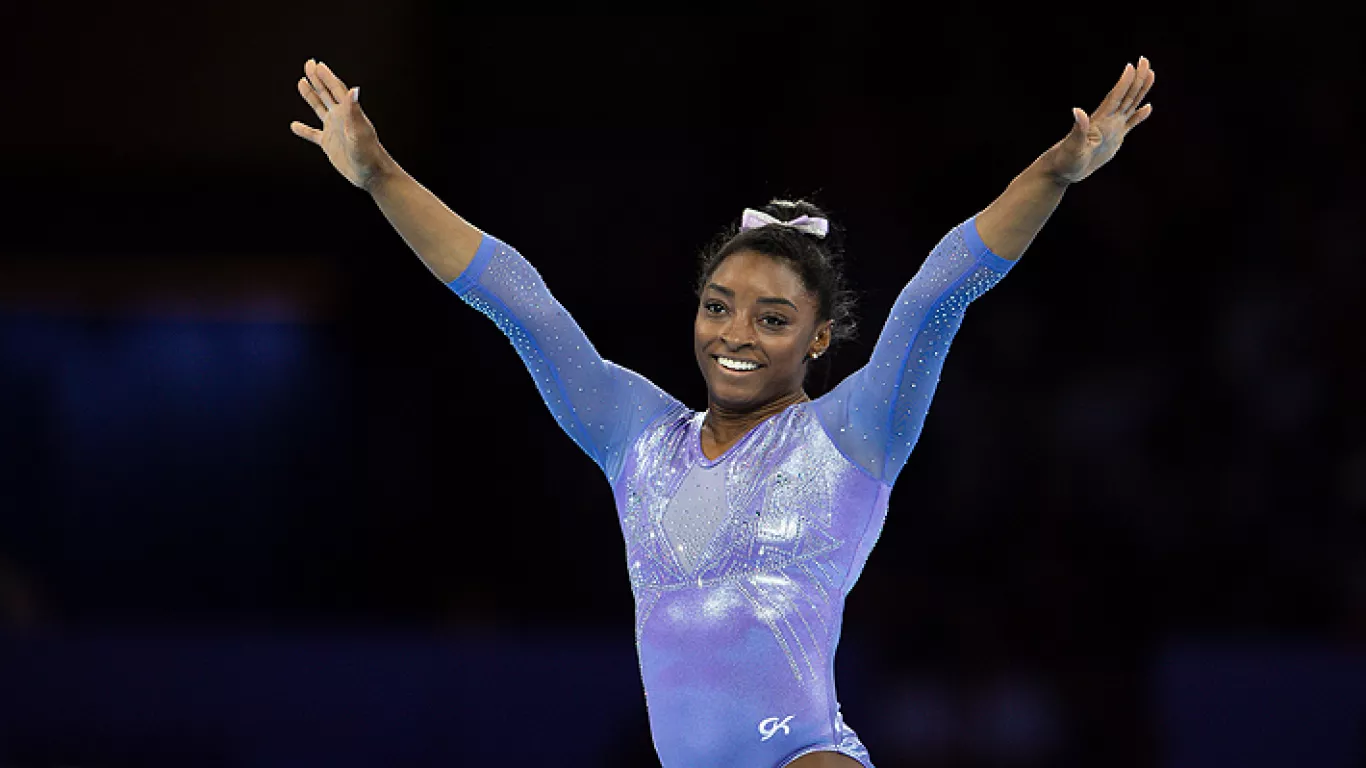 Simone Biles fue elegida como la atleta del año según la revista Time