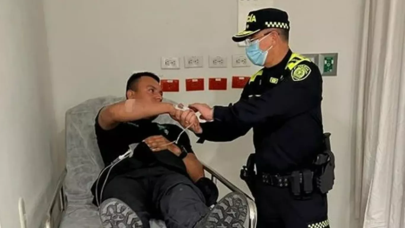 Director de la Policía Nacional rechaza atentado contra uniformados del Esmad