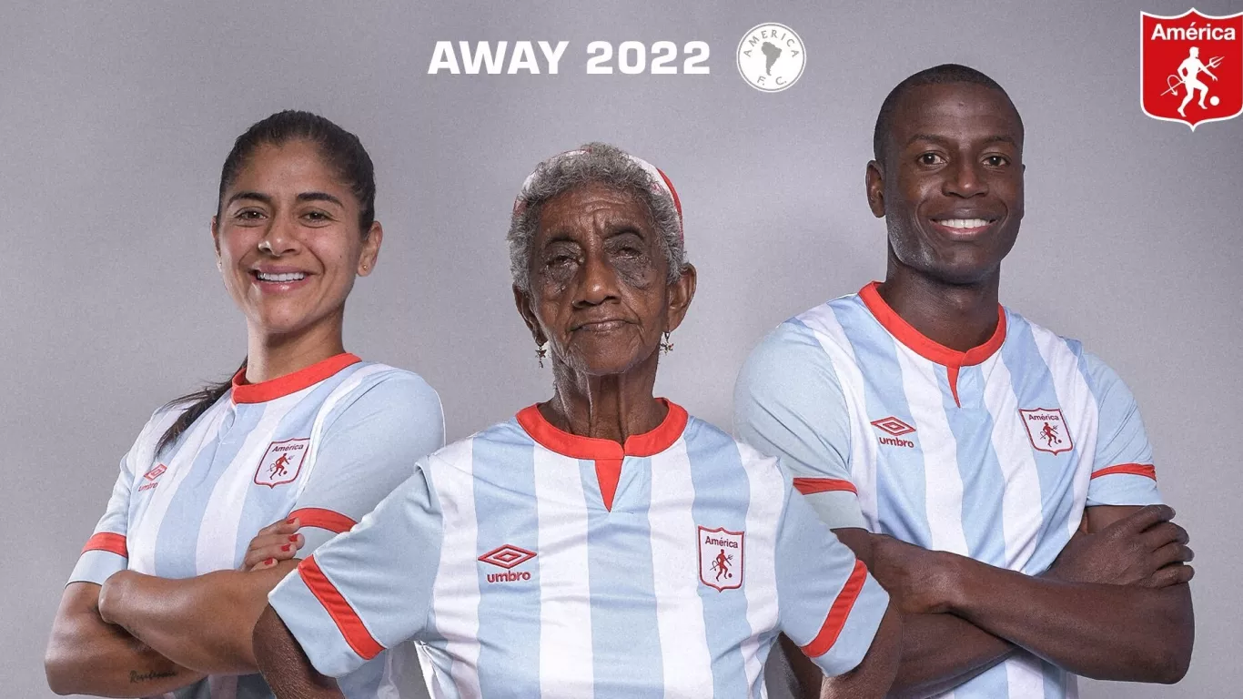 Las nuevas camisetas del América de Cali para el 2022