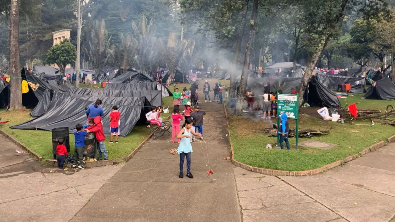 Indígenas asentados en el Parque Nacional denuncian amenazas por parte de las disidencias