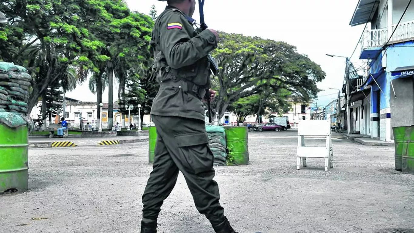 Hostigamiento armado contra la Fuerza Pública en Corinto, Cauca