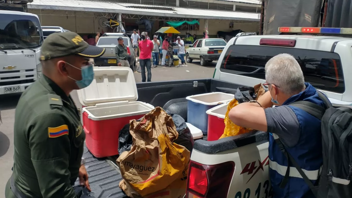 Incautación pescado