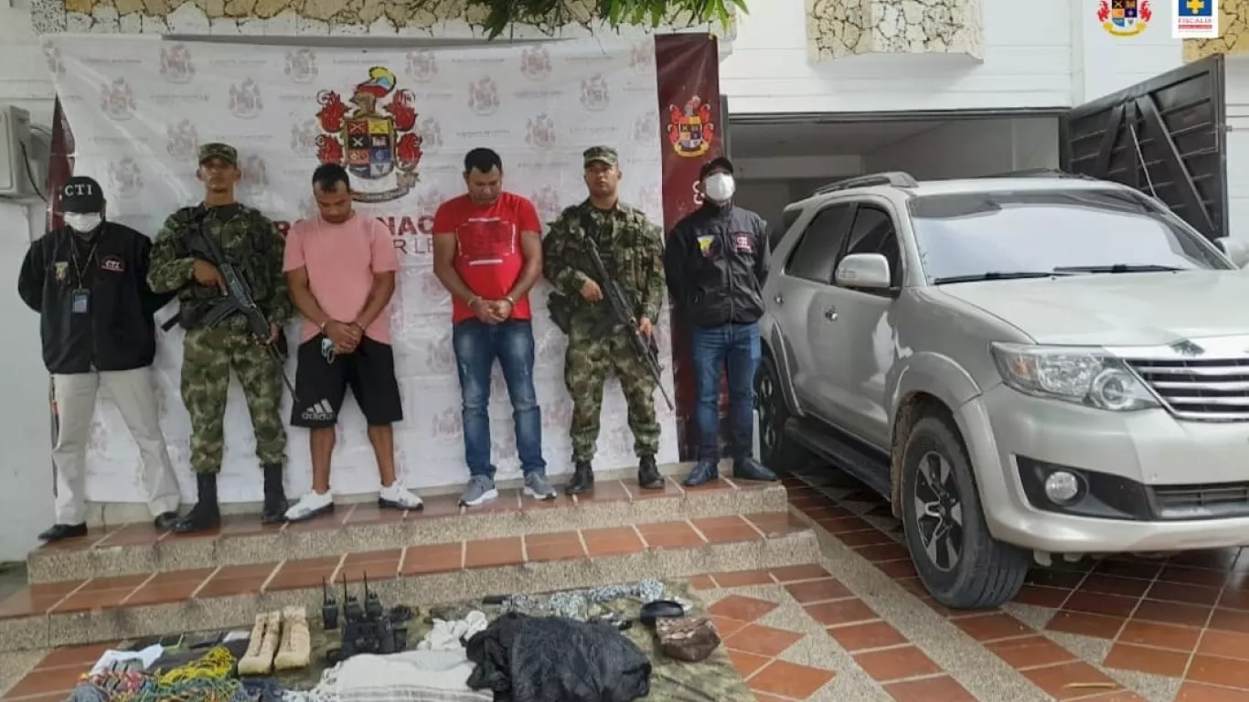 Captura secuestradores Bolivar