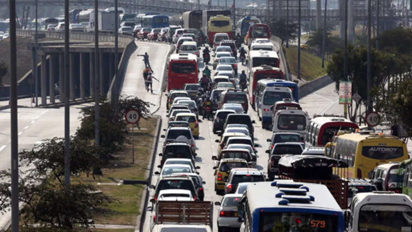 colapso autopista sur