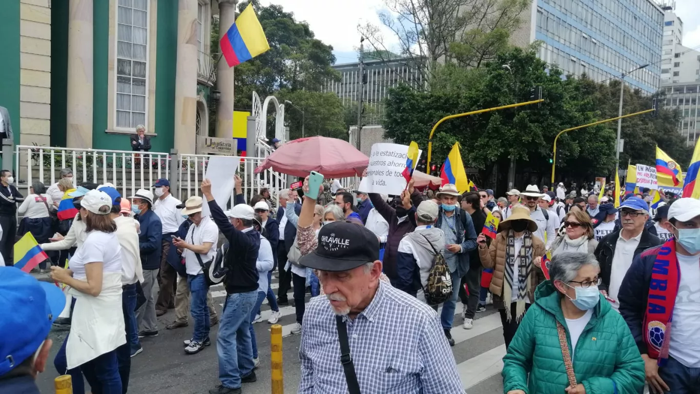 En octubre habría nueva marcha contra el gobierno Petro