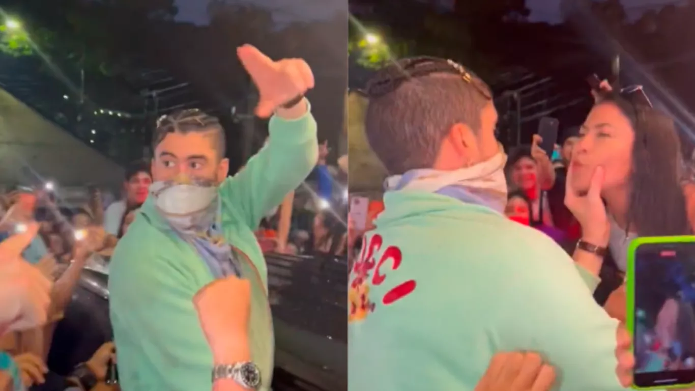 BAD BUNNY DE RUMBA EN MEDELLÍN