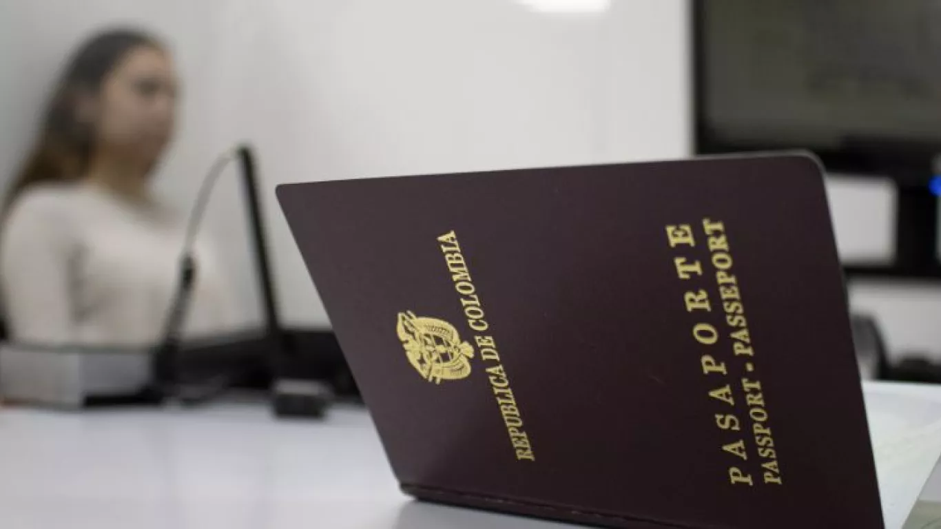 Pasaporte colombiano