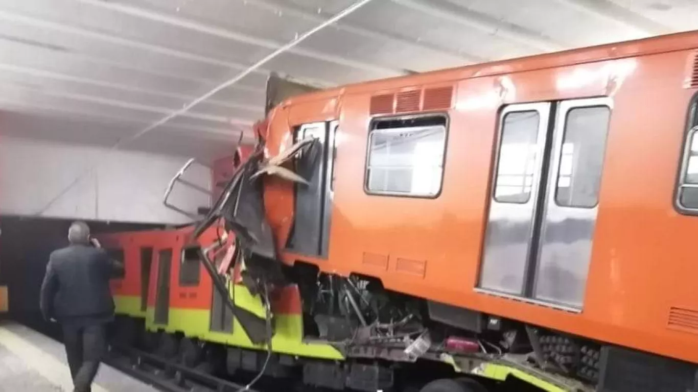 METRO CIUDA DE MÉXICO ACCIDENTE