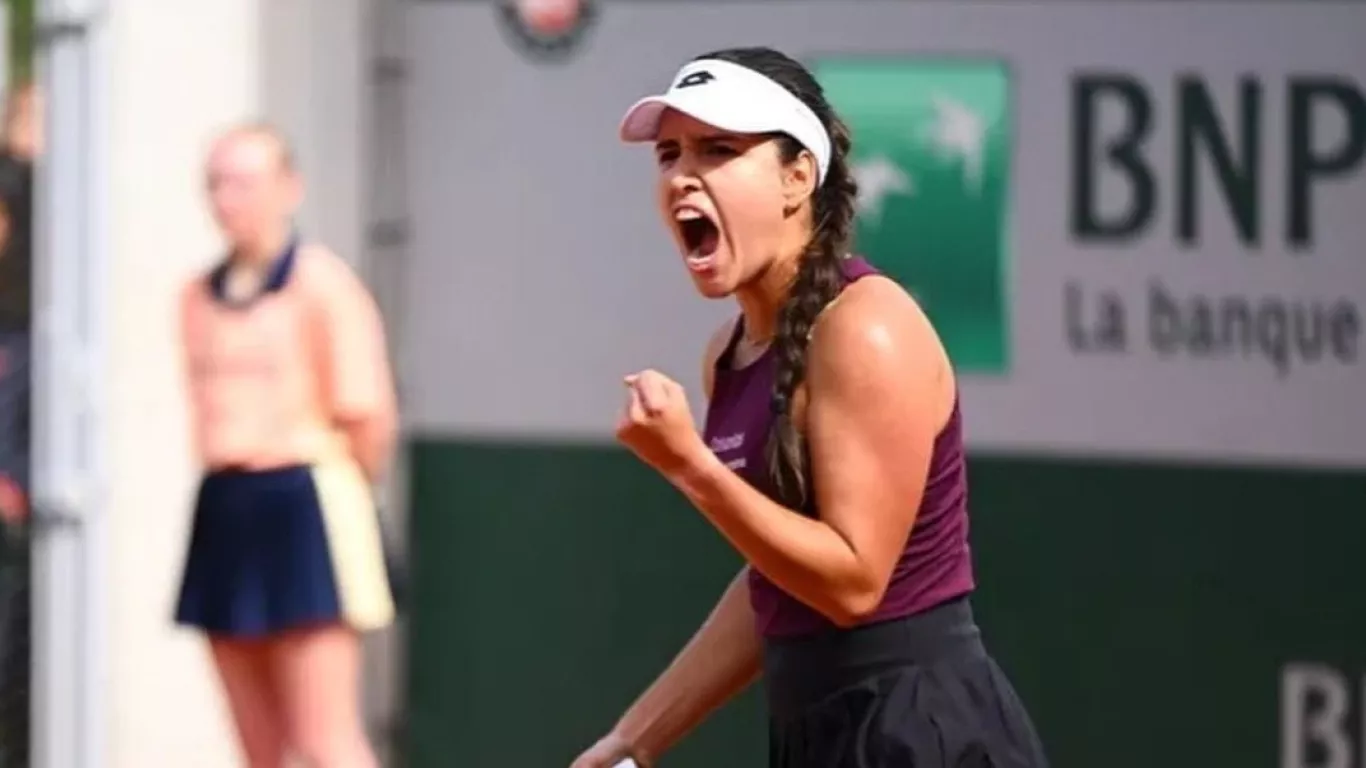 CAMILA OSORIO EN EL ROLAND GARROS