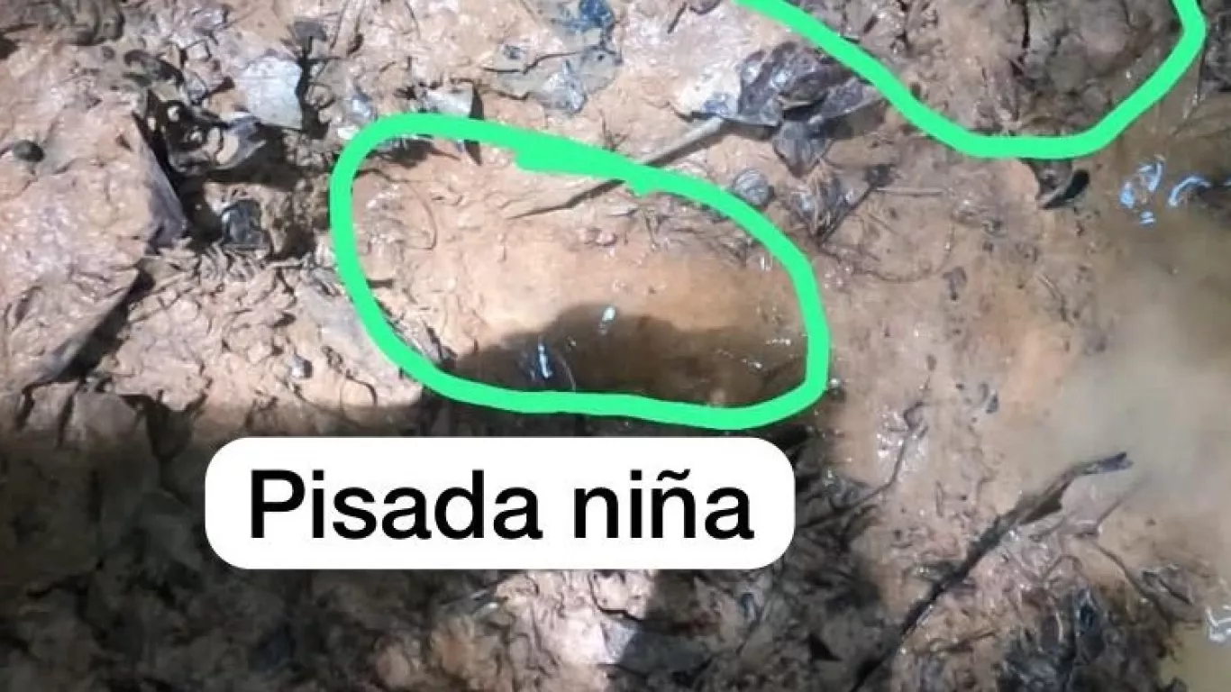 PISADAS DE NIÑOS DESAPARECIDOS