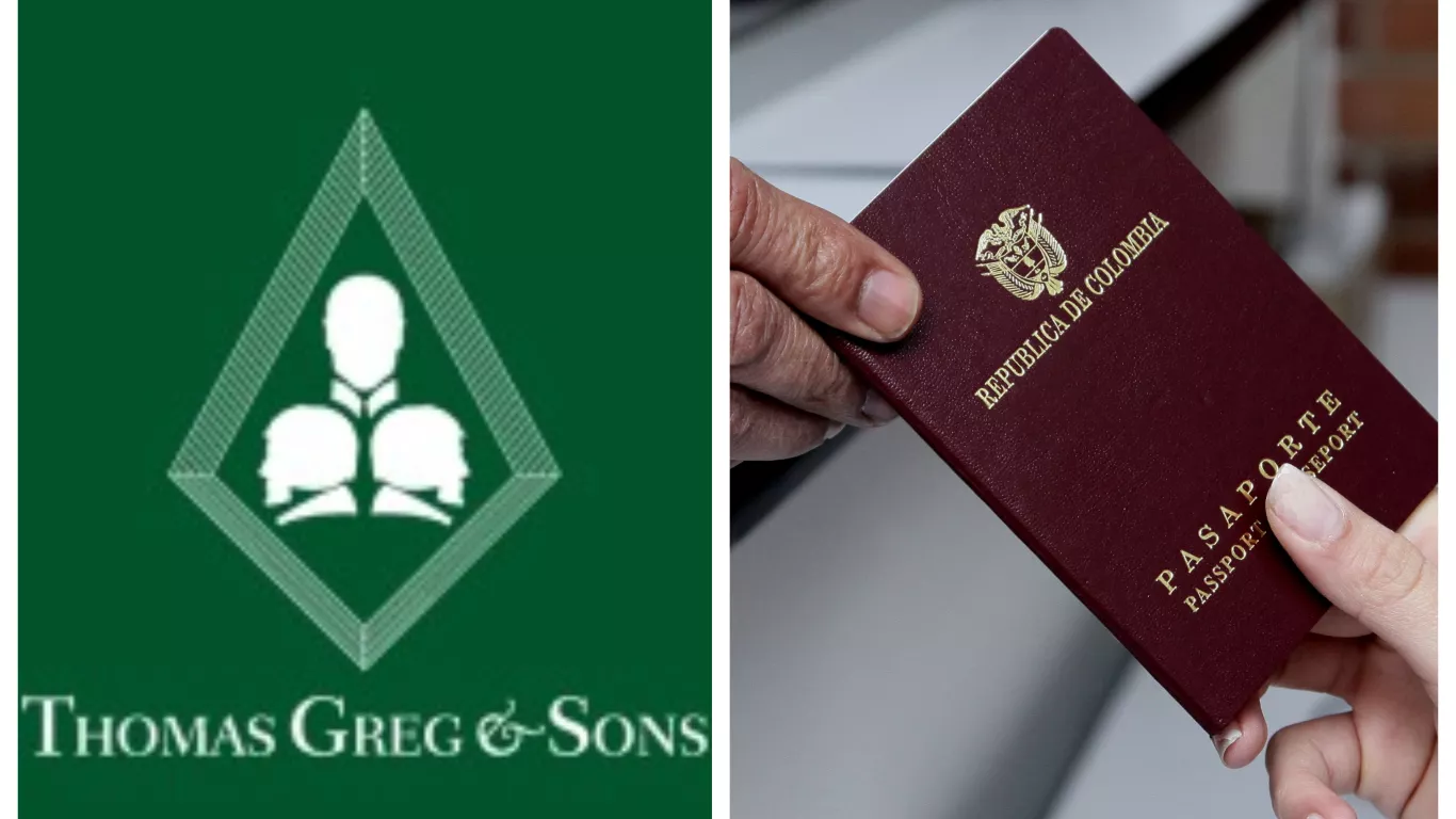 THOMAS CREG & SONS PASAPORTES