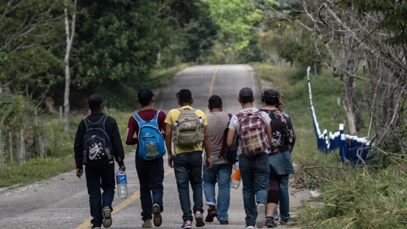 Migrantes colombianos