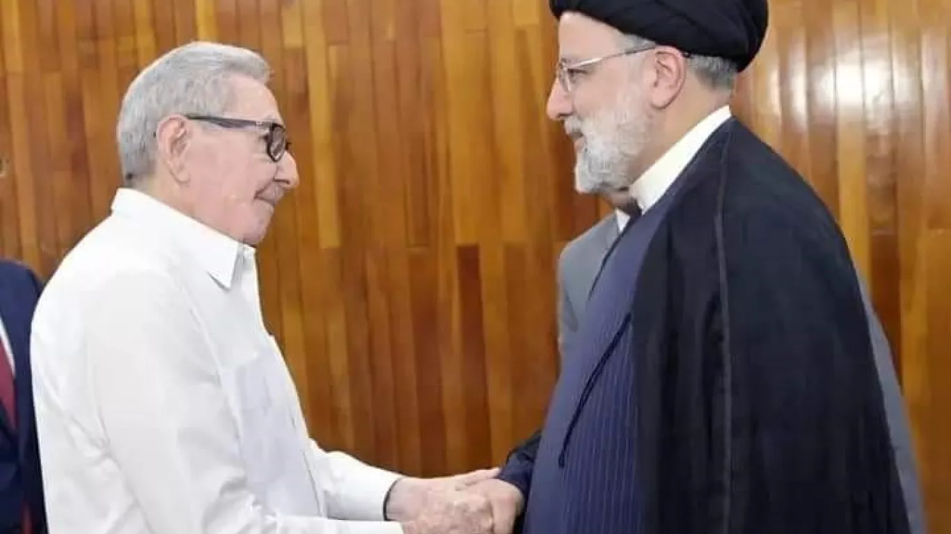 Raúl Castro Ruz Y presidente Ebrahim Raisi